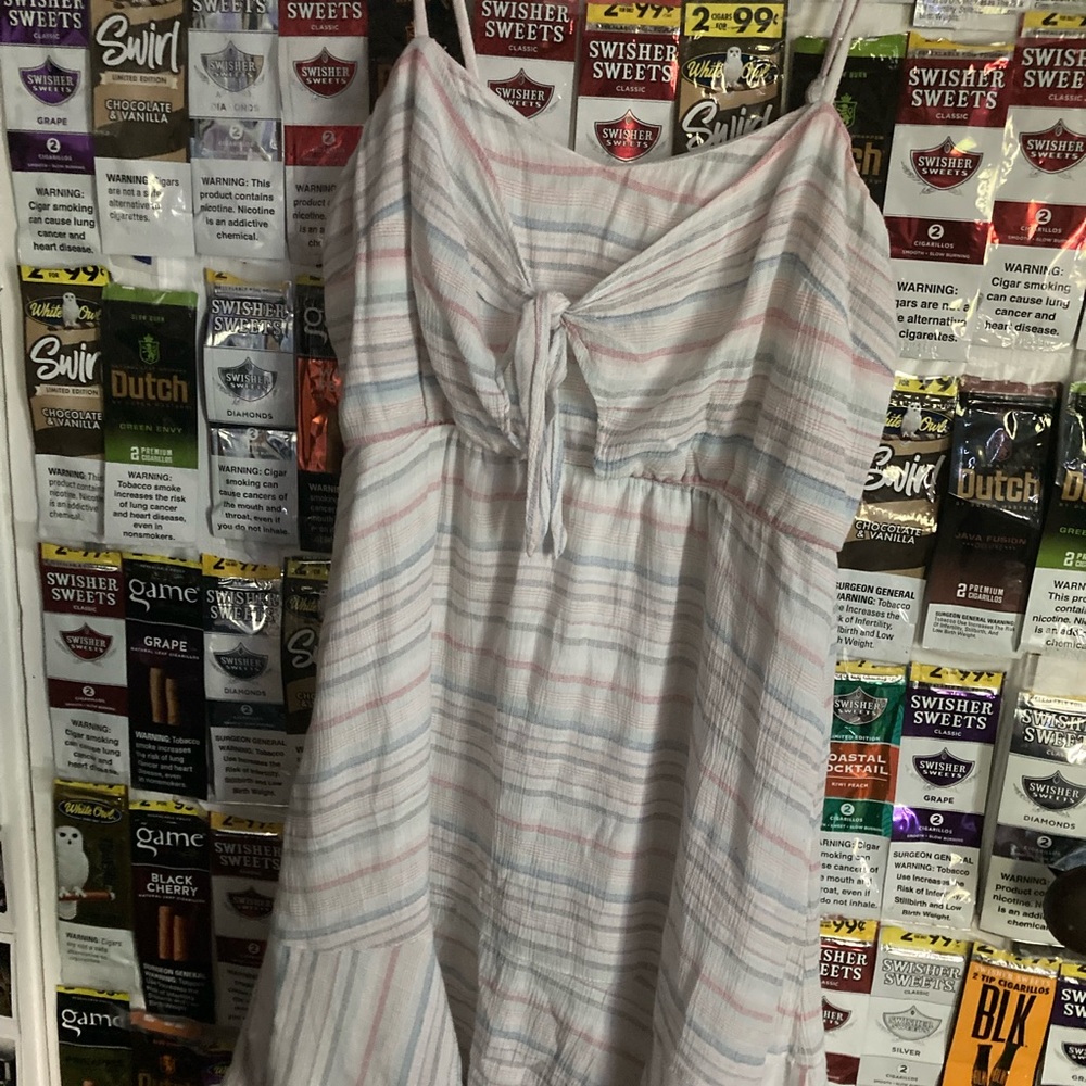 Striped summer dress